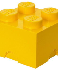 CONTENITORE LEGO BRICK 4 GIALLO GADGET