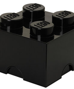 CONTENITORE LEGO BRICK 4 NERO GADGET