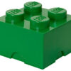 CONTENITORE LEGO BRICK 4 VERDE GADGET