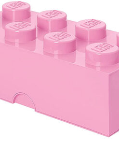 CONTENITORE LEGO BRICK 8 BABY PINK GADGET