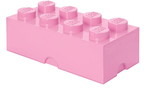 CONTENITORE LEGO BRICK 8 BABY PINK GADGET