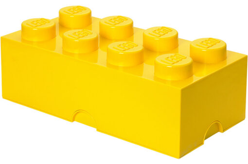 CONTENITORE LEGO BRICK 8 GIALLO GADGET