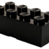 CONTENITORE LEGO BRICK 8 NERO GADGET