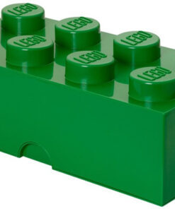 CONTENITORE LEGO BRICK 8 VERDE GADGET