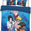 COPRIPIUMINO MATRIMONIALE COTONE NARUTO ANIME - ACCESSORI