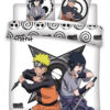 COPRIPIUMINO MATRIMONIALE NARUTO & SASUKE ANIME - ACCESSORI