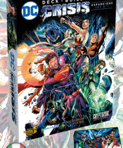 CRYPTOZOIC COSMIC GAMES DC DECK BUILDING GAME CRISIS EXP SET ITA GIOCO DA TAVOLO