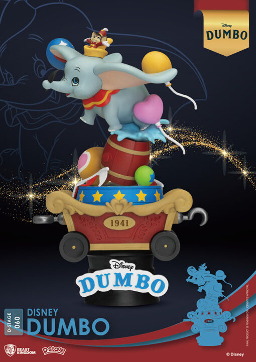 D-STAGE DUMBO STATUA BEAST KINGDOM