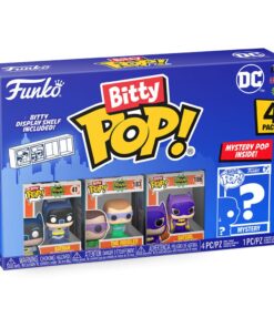 Dc Bitty Pop! Vinile Figura 4-pack Batman Adam West 2