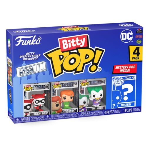 Dc Bitty Pop! Vinile Figura 4-pack Harley Quinn 2