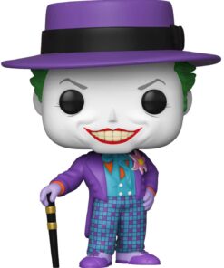 Dc Comics Batman 1989 Funko Pop Film Vinile Figura Joker Con Cappello 9 cm