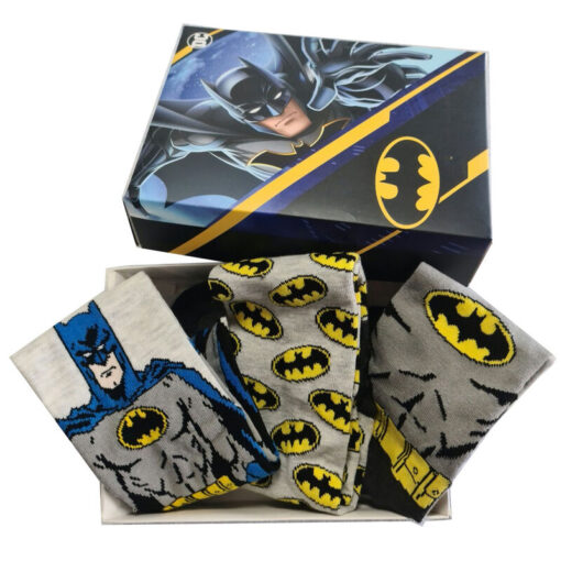 Dc Comics Batman Assortiti Pack 3 Calzini Adulto Dc Comics