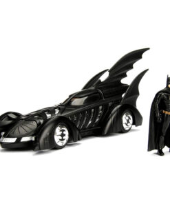 Dc Comics Batman Forever Batmovil Metal Car + Figura Set Jada Toys