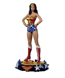 Dc Comics Deluxe Art Scale Statua 1/10 Wonder Woman Lynda Carter 23 Cm Iron Studios