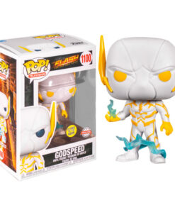 Dc Comics Funko Pop Figura The Flash Godspeed (si illumina al buio) Esclusiva 9 cm