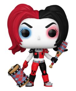 Dc Comics: Harley Quinn Takeover Pop! Heroes Vinile Figura Harley Con Weapons 9 Cm Funko