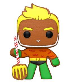 Dc Comics Holiday 2022 Pop! Heroes Vinile Figura Aquaman 9 Cm Funko