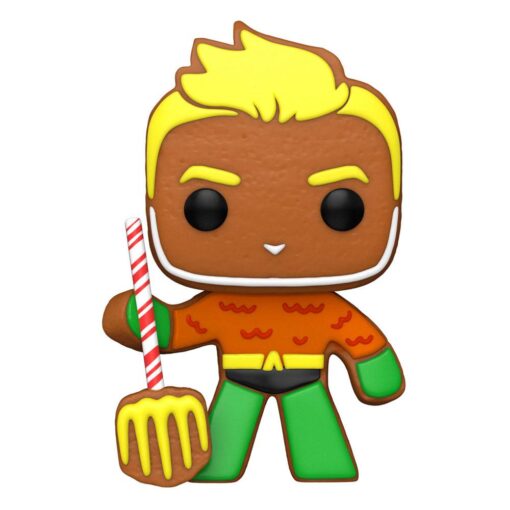 Dc Comics Holiday 2022 Pop! Heroes Vinile Figura Aquaman 9 Cm Funko