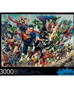 Dc Comics Jigsaw Puzzle Cast (3000 Pezzi) Aquarius