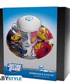 Dc Comics - Mirror Tazza & Set Di Piatti - Justice League