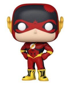 Dc Comics Pop! Heroes Vinile Jl Comic - The Flash 9 Cm Funko