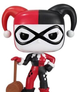 Dc Comics Pop! Vinile Figura Harley Quinn & Mallet 9 Cm Funko