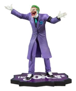 Dc Comics Statua 1/10 The Joker Purple Craze: The Joker By Greg Capullo 18 Cm Dc Direct