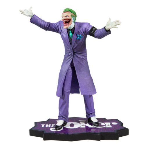 Dc Comics Statua 1/10 The Joker Purple Craze: The Joker By Greg Capullo 18 Cm Dc Direct