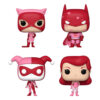 Dc Comics Valentines Pocket Pop! Vinile Figura 4-pack 4 Cm Funko