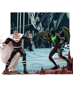 Dc Da Collezioneaction Figura Pack Of 2 Batman Beyond Vs Justice Lord Superman 18 Cm Mcfarlane Toys