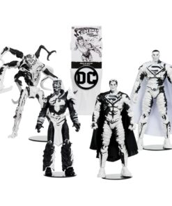 DC Direct Page Punchers Action Figures & Comic Book Pack Of 4 Superman Series (Sketch Edition) (Gold Label) 18 Cm McFarlane Toys