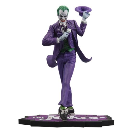 Dc Direct Resin Statua 1/10 The Joker: Purple Craze - The Joker By Alex Ross 19 Cm Dc Direct