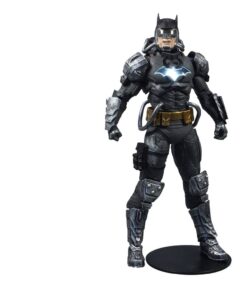 Dc Multiverse Action Figura Batman Hazmat Suit Gold Label Light Up Batman Simbolo 18 Cm Mcfarlane Toys