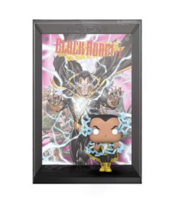 Dc Pop! Comic Cover Vinile Figura Black Adam (glow-in-the-dark) 9 Cm Funko