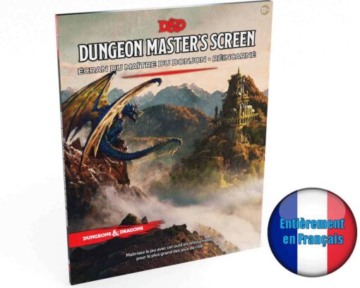 D&D DM SCREEN REINCARNATED FRENCH Accessori Hasbro/wizards Of The Coast