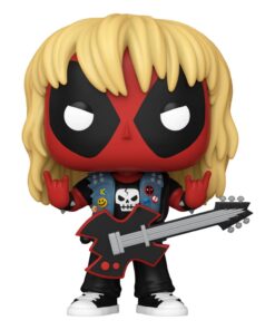 Deadpool Parodia Pop! Vinile Figura Metal Band 9 Cm Funko