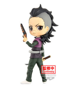 Demon Slayer Kimetsu No Yaiba Genya Shinazugawa Q Posket Figura 14cm Banpresto