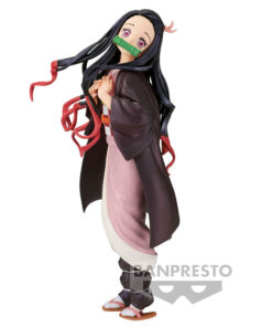 Demon Slayer Kimetsu No Yaiba Glitter & Glamours Special Color Nezuko Kamado Figura 22cm Banpresto