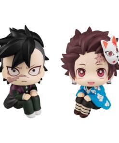 Demon Slayer Kimetsu No Yaiba Look Up Pvc Statuas Genya & Tanjiro Final Selection Ltd Ver. 11 Cm Megahouse