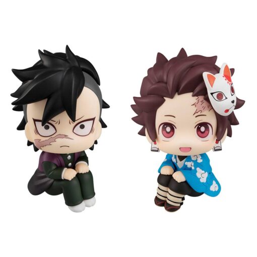 Demon Slayer Kimetsu No Yaiba Look Up Pvc Statuas Genya & Tanjiro Final Selection Ltd Ver. 11 Cm Megahouse