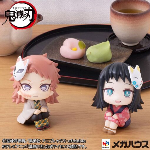 Demon Slayer Kimetsu No Yaiba Look Up Pvc Statuas Sabito & Makomo Ltd Ver. 11 Cm Megahouse