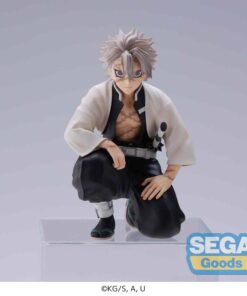 Demon Slayer: Kimetsu No Yaiba Pm Perching Pvc Statua Sanemi Shinazugawa (hashira Meeting) 11 Cm Sega