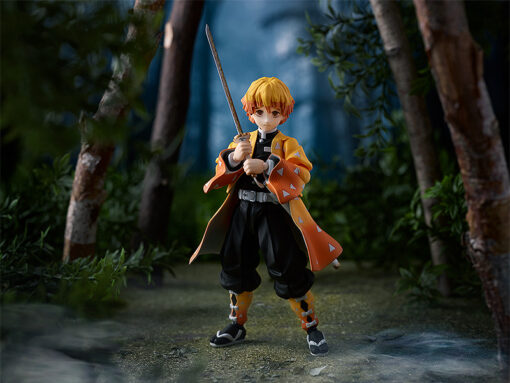 Demon Slayer Zenitsu Agatsuma Dx Figma Action Figura Maxfactory