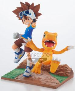 Digimon Adventure Adventure Archives Taichi E Agumon Figura 15cm Banpresto