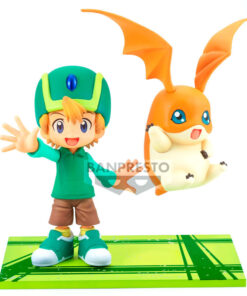 Digimon Adventure - Adventure Archives Takeru & Patamon Figura 15cm Banpresto