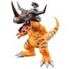 Digimon Adventure G.e.m. Series Pvc Statua Greymon & Taichi 25 Cm Megahouse