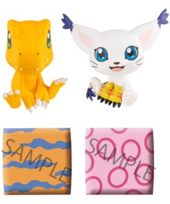 Digimon Adventure Look Up Pvc Statuas Tailmon & Agumon Limited Ver. 11 Cm Megahouse