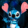 Disney 100 Years Of Wonder Dynamic 8ction Heroes Action Figura 1/9 Stitch (lilo & Stitch) 16 Cm Beast Kingdom Toys