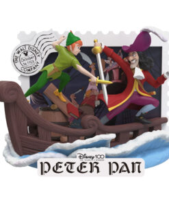 Disney 100th Anniversary D-Stage PVC Diorama Peter Pan 12 Cm Beast Kingdom Toys