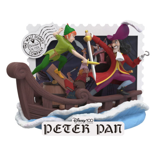 Disney 100th Anniversary D-Stage PVC Diorama Peter Pan 12 Cm Beast Kingdom Toys